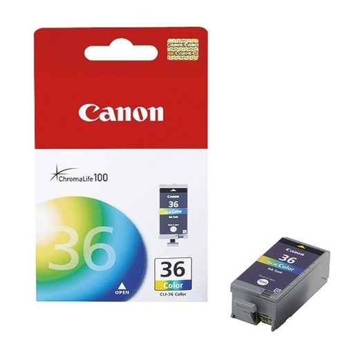 Cartucho De Tinta Canon Cli-36 Tricolor 1511b020aa
