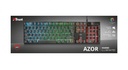 Teclado Gamer Trust GXT 835 Azor LED Multicolor Alámbrico Español