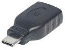 Adaptador Manhattan USB C Macho - USB A Hembra
