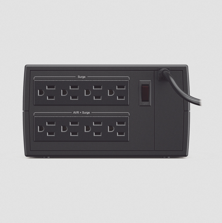 Regulador CyberPower CL1500VR 750W 1500VA Entrada 82-148V 8 Salidas