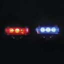 Luz Frontal Ultra Brillante para Motocicleta Color Rojo