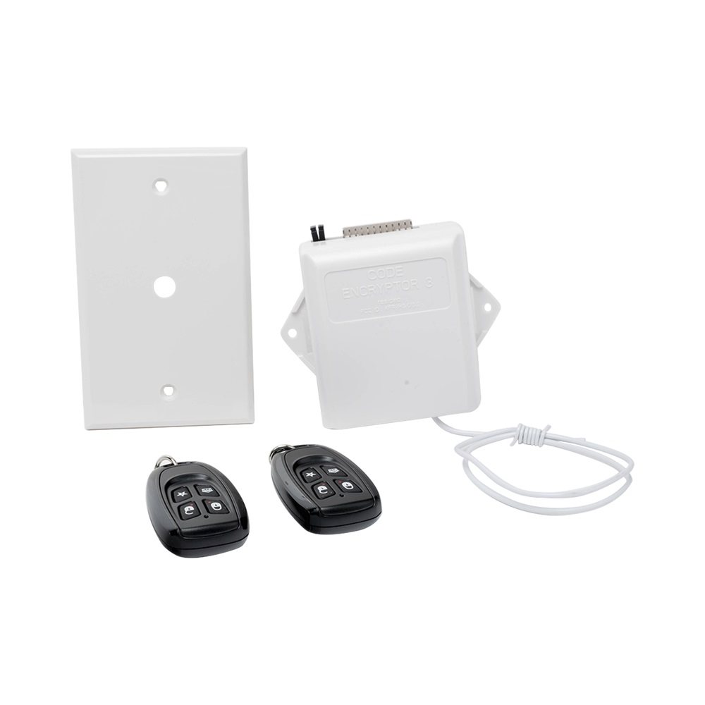 Receptor Universal con Conexión Directa al Keybus del Panel de Alarma con Relevador Auxiliar para Abrir Puertas de Garage o Apli