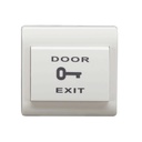 Botón de Apertura de Plástico para Controles de Acceso YLI Botón de Salida PBK812 Alámbrico Blanco