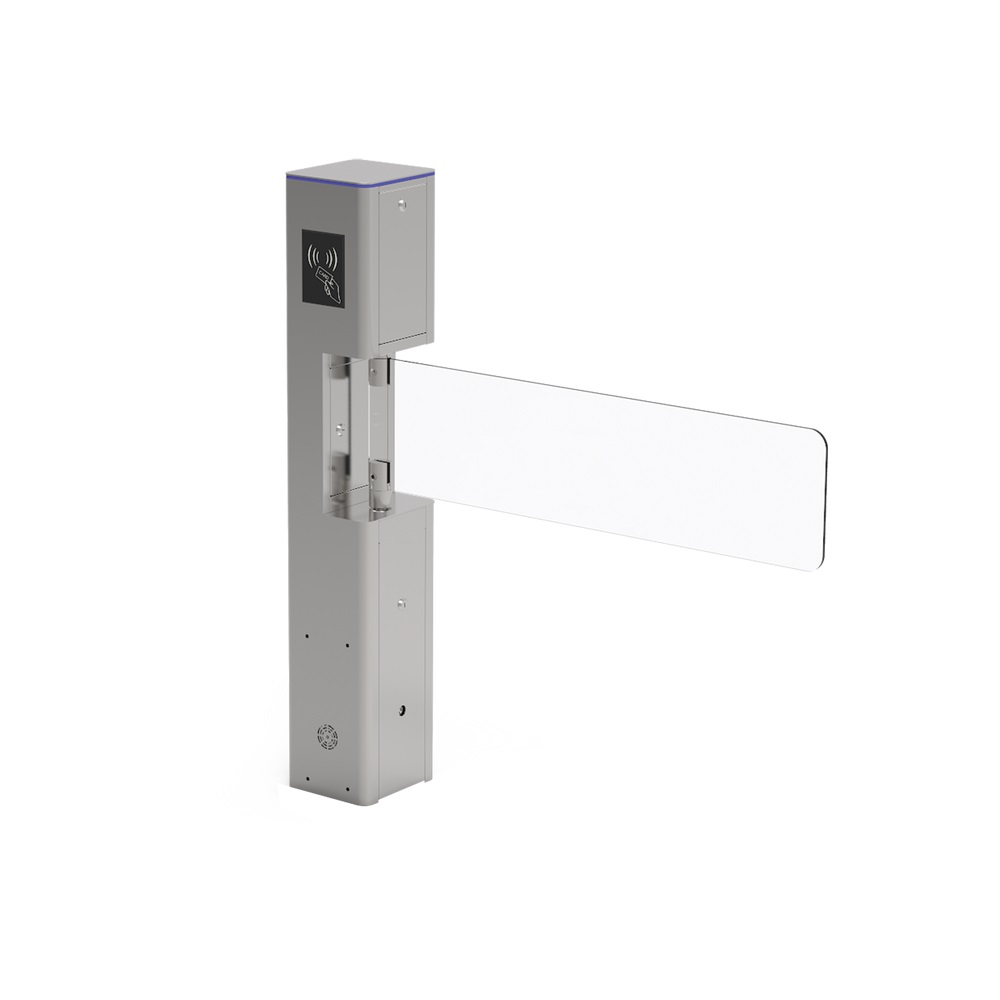 Torniquete Tipo Bandera Fabricado En Acero Hoja Ce Cristal Templado Acabado De Lujo Iluminación Leds base Para Lectora