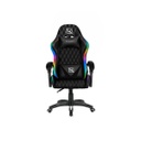 Silla Gamer Necnon NSG-RGB 1 Reclinable Con Descansabrazos Hasta 150kg