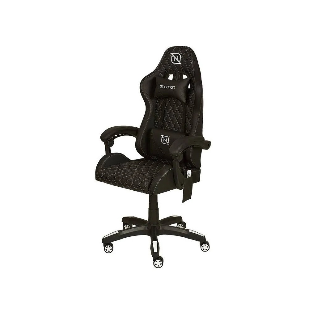 Silla Gamer Necnon NSG-RGB 1 Reclinable Con Descansabrazos Hasta 150kg