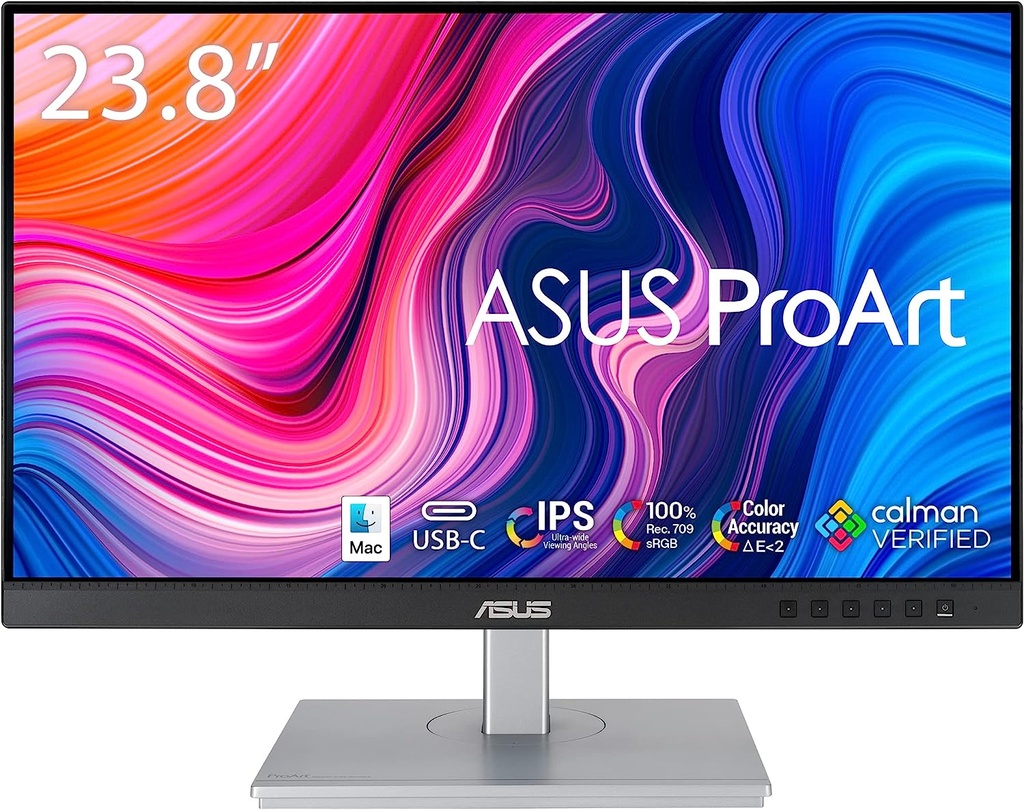 Monitor ASUS Pro Art PA247CV LED 23.8" Full HD 75Hz HDMI Bocinas Integradas 2x4W