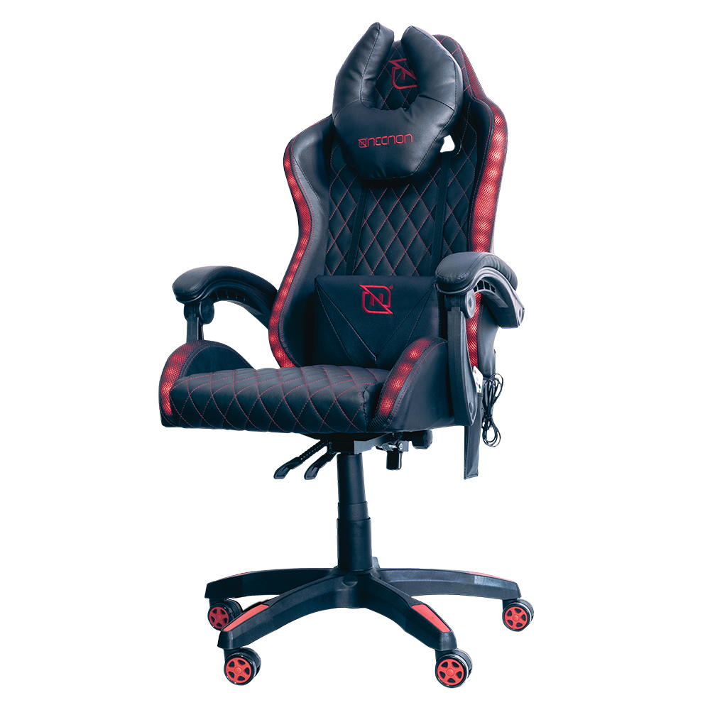 Silla Gamer Necnon NSG-RGB 1 Hasta 150kg Con Descansabrazos