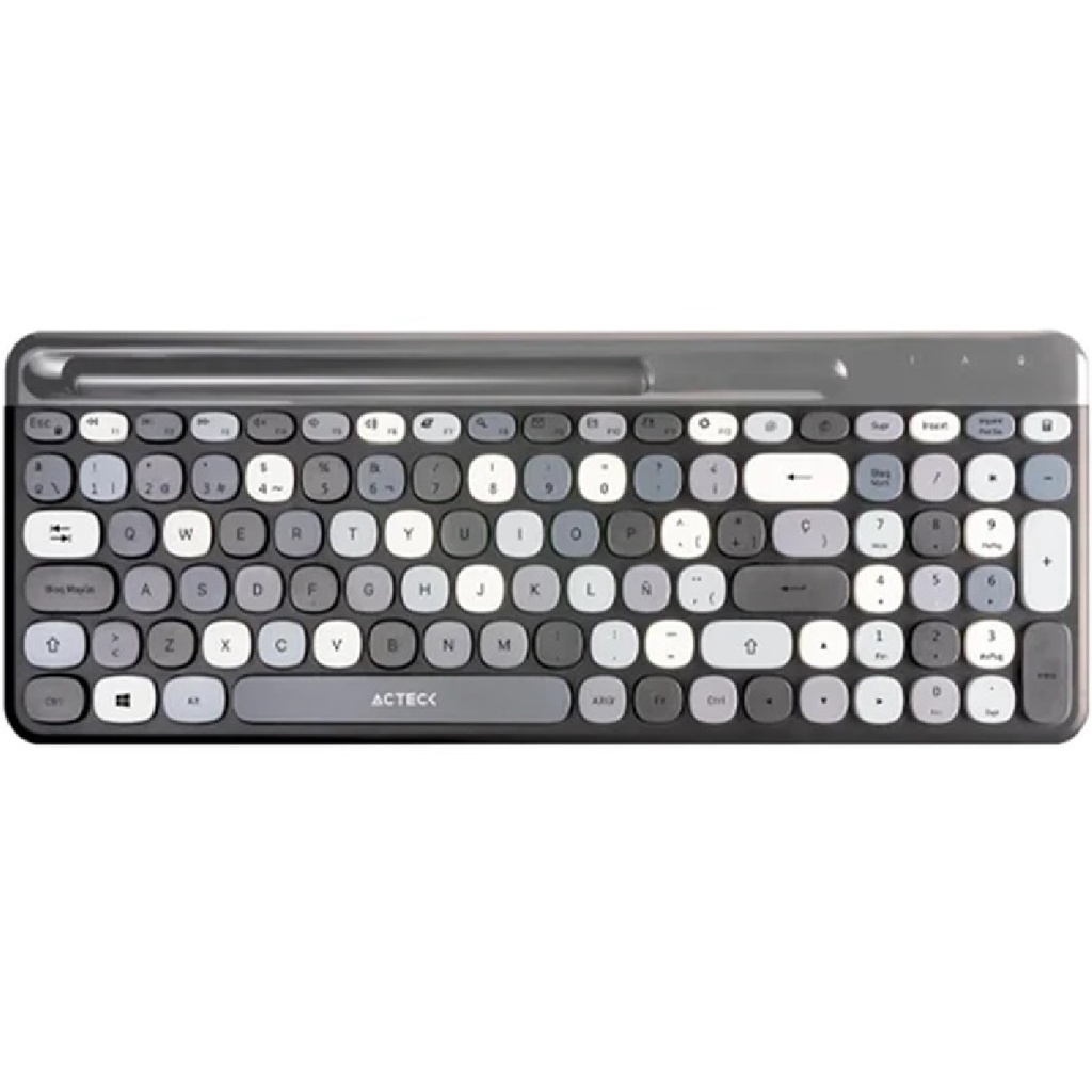Kit de Teclado y Mouse Acteck Creator Chic Colors MK470 Inalámbrico USB Español
