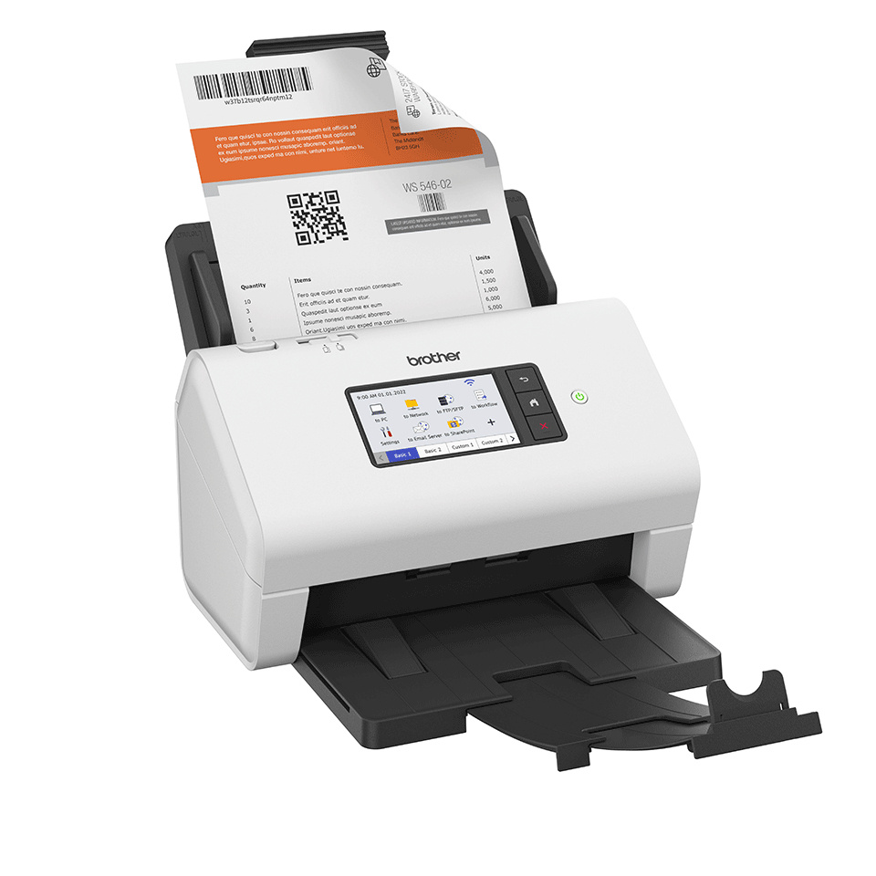 Scanner A Color Brother ADS-4900W, 600 x 600DPI Escaneado Dúplex USB 3.0