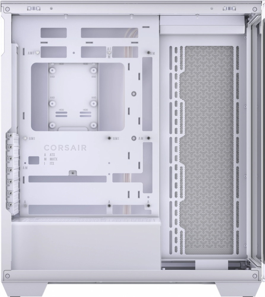 Gabinete Corsair Icue Link 3500X RGB Midi-Tower Mini-ITX/Micro-ATX/ATX/E-ATX USB 3.2 sin Fuente sin Ventiladores Instalados