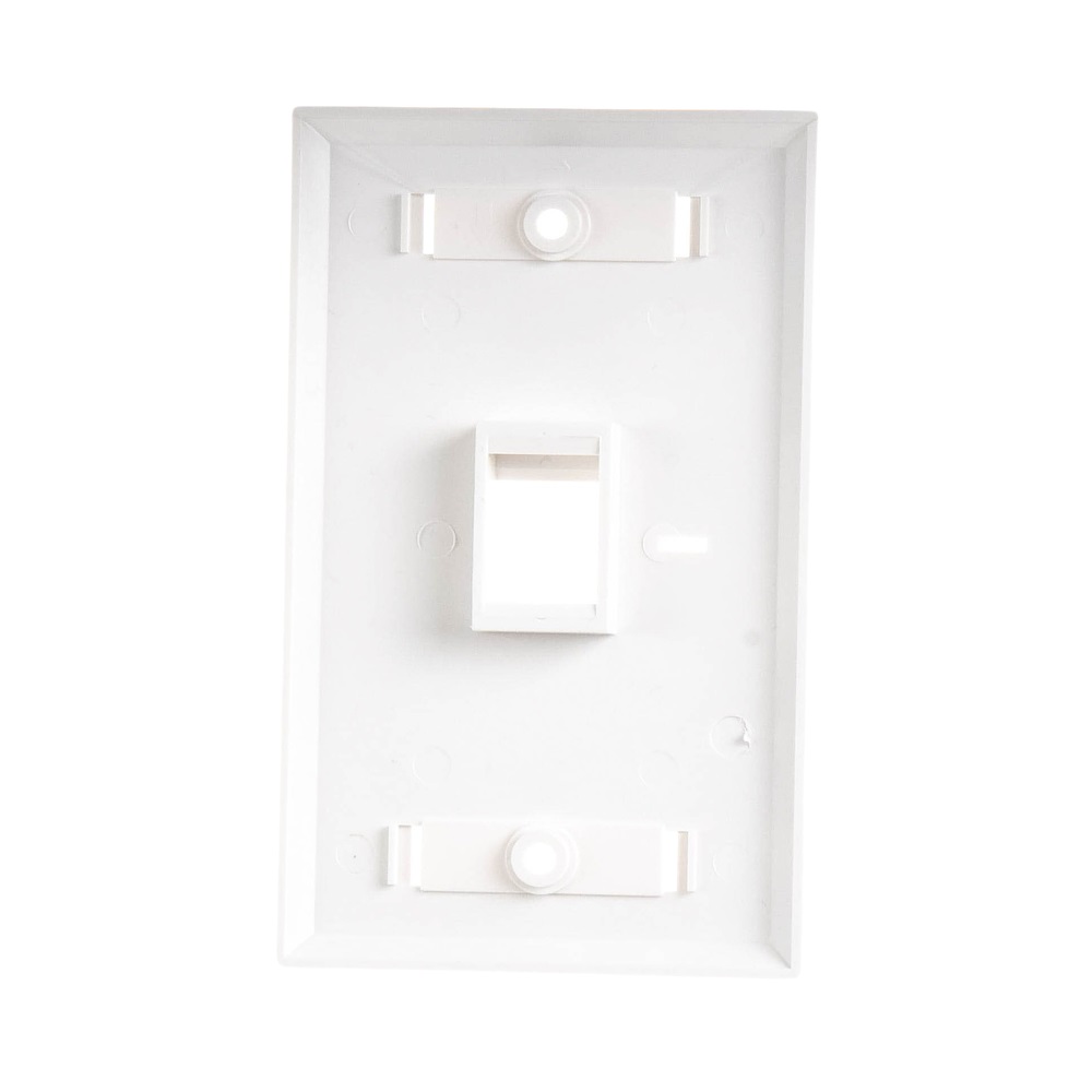 Placa de Pared LinkedPRO 1 Puerto Keystone Con Espacio Para Etiqueta