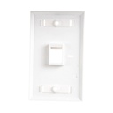 Placa de Pared LinkedPRO 1 Puerto Keystone Con Espacio Para Etiqueta