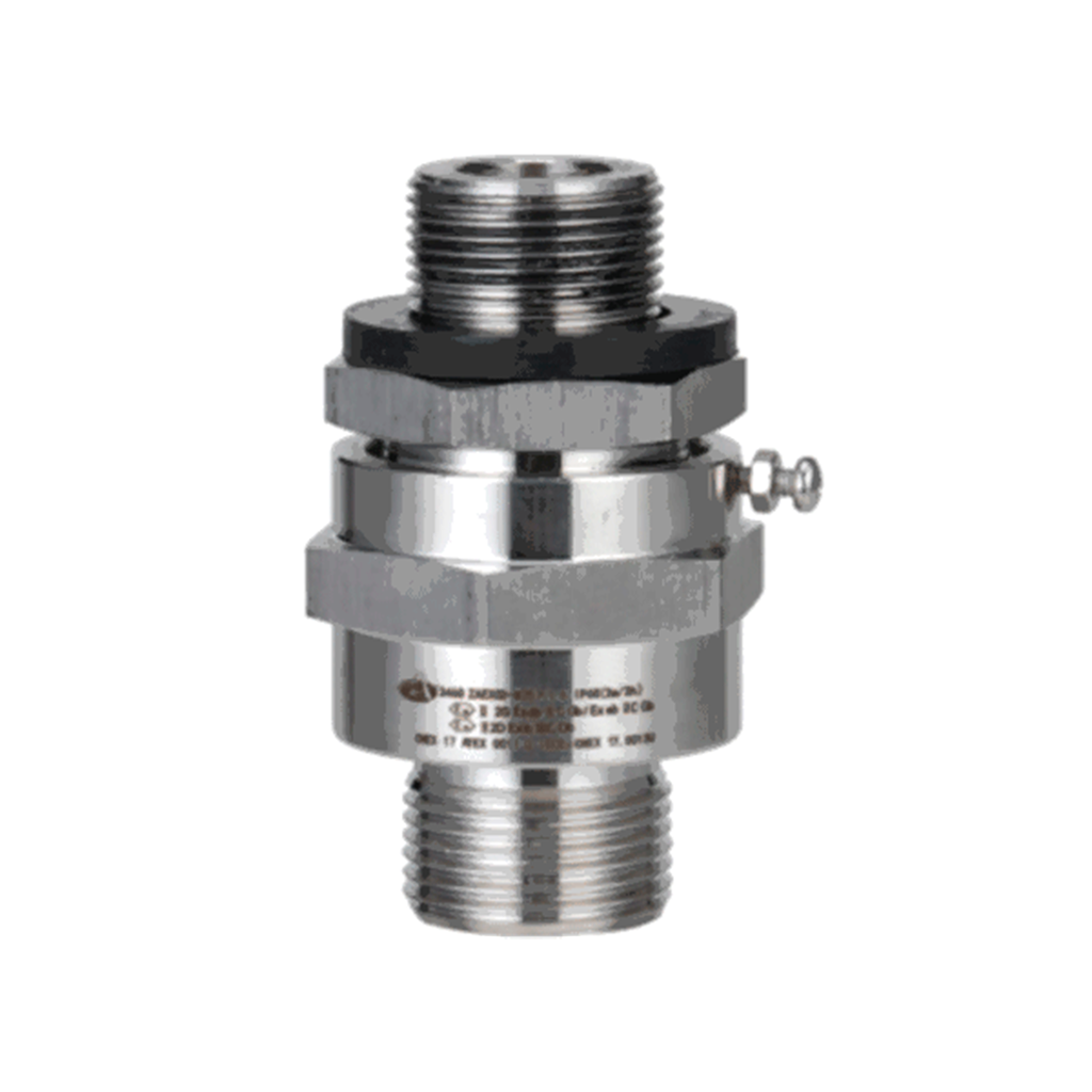 Prensaestopas Dahua ZAEX02 M25 x 1.5-G3/4 De Acero inoxidable