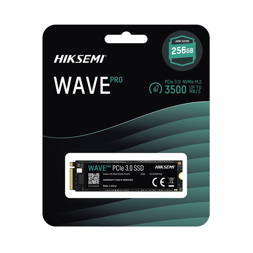 Unidad De Estado Sólido SSD Hiksemi Wave Pro NVMe 256GB PCI Express 3.0 M.2 