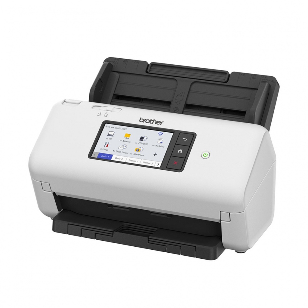 Scanner Brother ADS-4700W 600x600DPI Escáner Color Escaneado Dúplex USB 3.0 Blanco/Negr