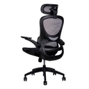 Silla Ergonomica Ejecutiva Naceb NA-09S3 Malla Con Soporte Lumbar Con Descansabrazos 