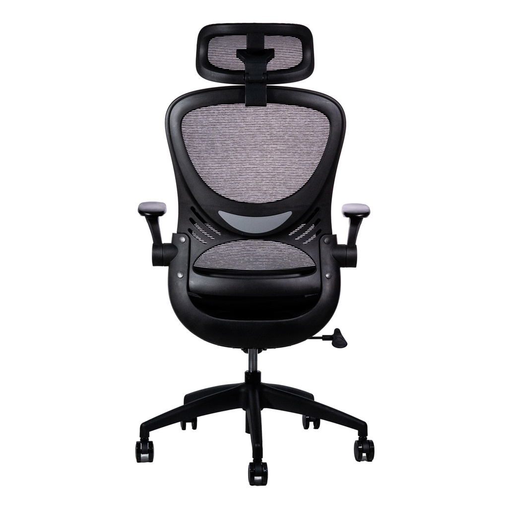 Silla Ergonomica Ejecutiva Naceb NA-09S3 Malla Con Soporte Lumbar Con Descansabrazos 