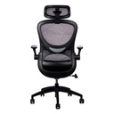 Silla Ergonomica Ejecutiva Naceb NA-09S3 Malla Con Soporte Lumbar Con Descansabrazos 