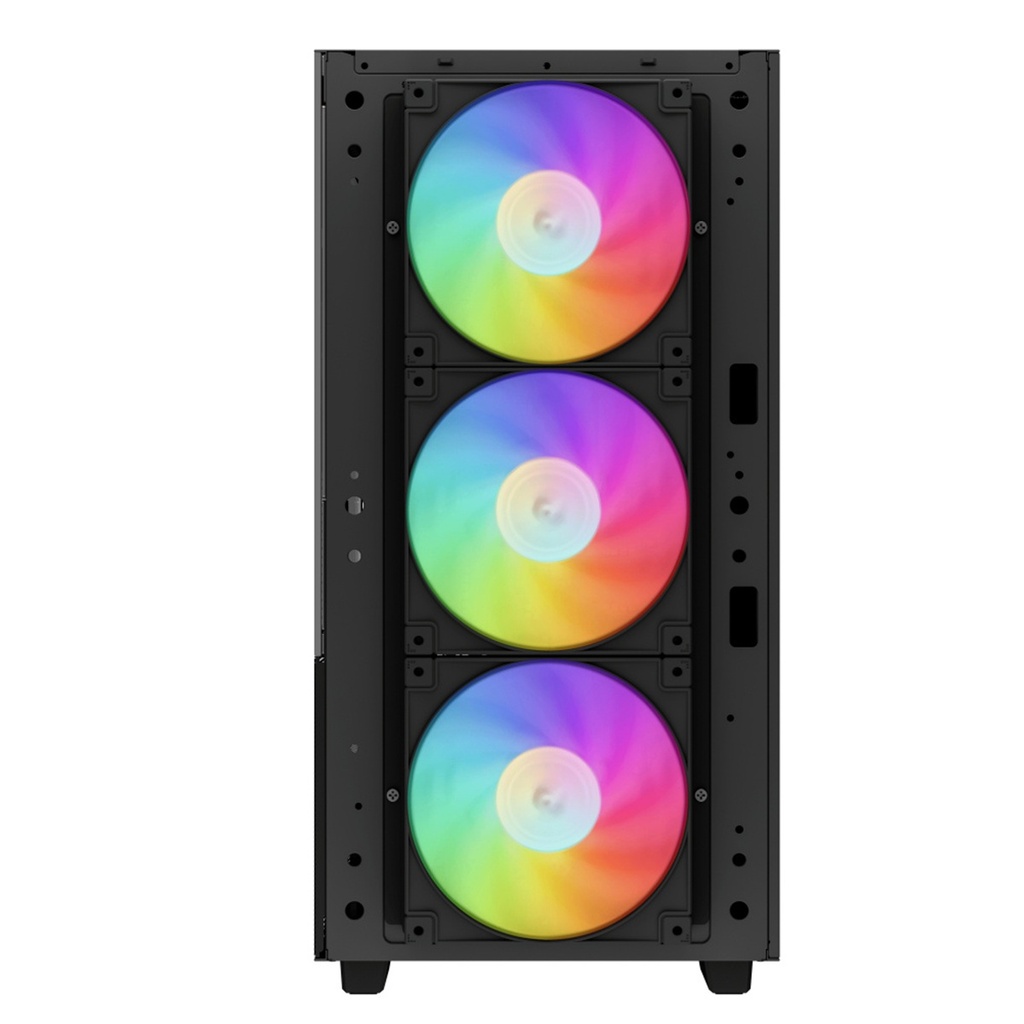 Gabinete DeepCool CH560 Midi-Tower ATX/EATX/Micro-ATX/Mini-ITX USB 3.0 Sin Fuente 4 Ventiladores Instalados