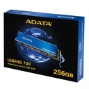 Unidad SSD Adata Legend 700 NVMe 256GB PCI Express 3.0 M.2
