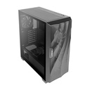 Gabinete Antec DF700 Flux con Ventana RGB Midi-Tower ATX/micro ATX/Mini-ITX USB 3.0 Sin Fuente 5 Ventiladores RGB Instalados