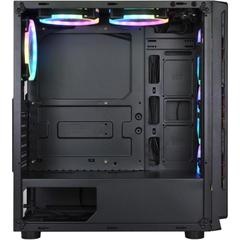 Gabinete XZEAL XZ120 Con Ventana RGB Tower ATX/Micro ATX/Mini-ATX USB 2.0/3.0 Sin Fuente