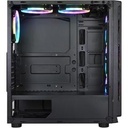 Gabinete XZEAL XZ120 Con Ventana RGB Tower ATX/Micro ATX/Mini-ATX USB 2.0/3.0 Sin Fuente
