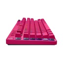 Teclado Mecánico Gamer Logitech PRO X 2 TKL LED RGB TKL Logitech GX Brown Inalámbrico USB/RF Bluetooth Inglés