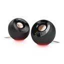 Bocinas Creative Pebble SE 4.4w RGB USB para PC y Laptops
