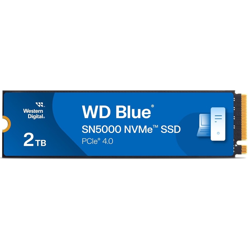 Unidad De Estado Solido SSD Western Digital Blue Sn5000 2 TB M.2 Pci E 4.0