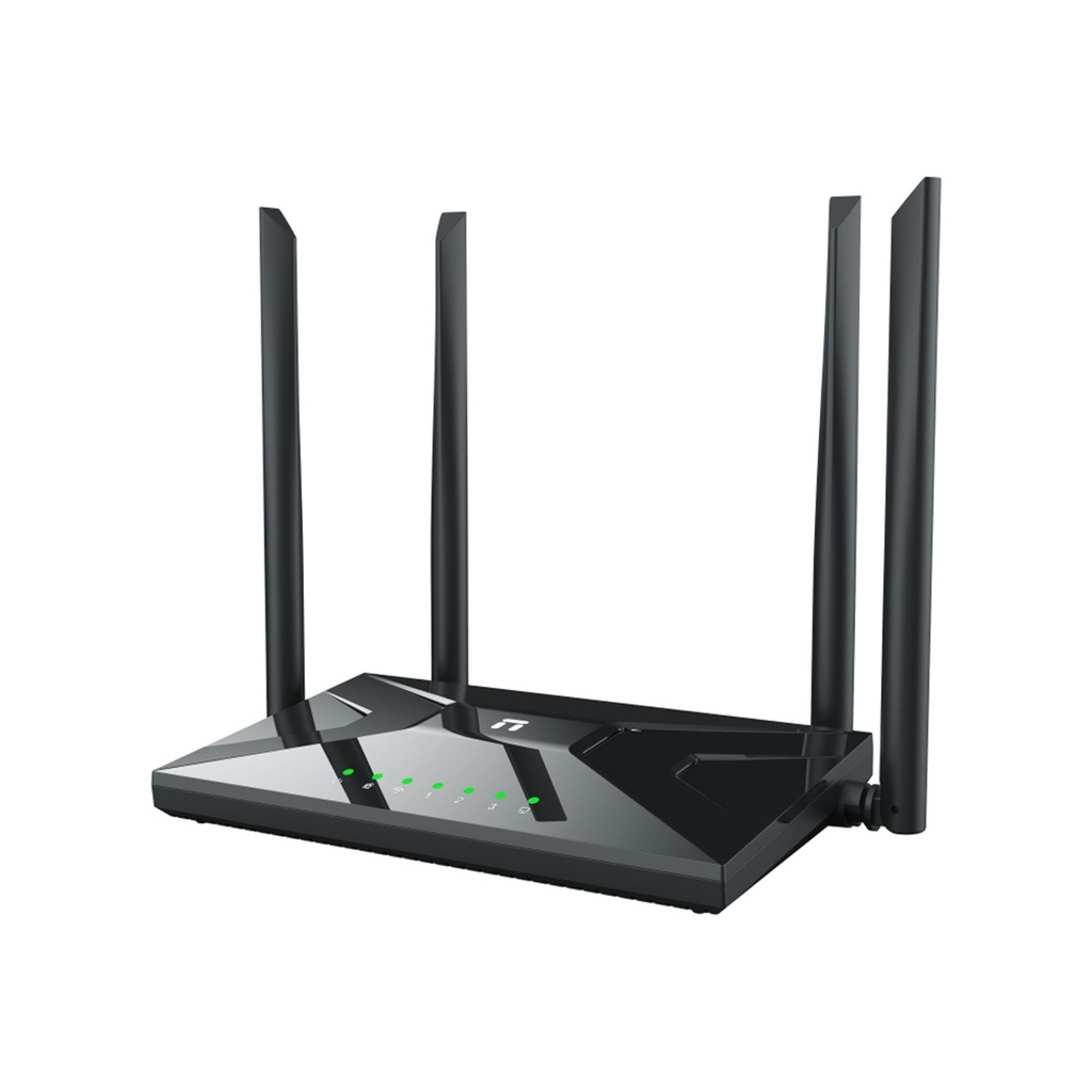 Router Netis Ethernet de Banda Dual NC65 Con Mesh Alámbrico/Inalámbrico 867 Mbit/s 2.4GHz/5GHz 4x RJ-45 4 Antenas Externas de 5dBi