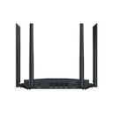 Router Netis Ethernet de Banda Dual NC65 Con Mesh Alámbrico/Inalámbrico 867 Mbit/s 2.4GHz/5GHz 4x RJ-45 4 Antenas Externas de 5dBi