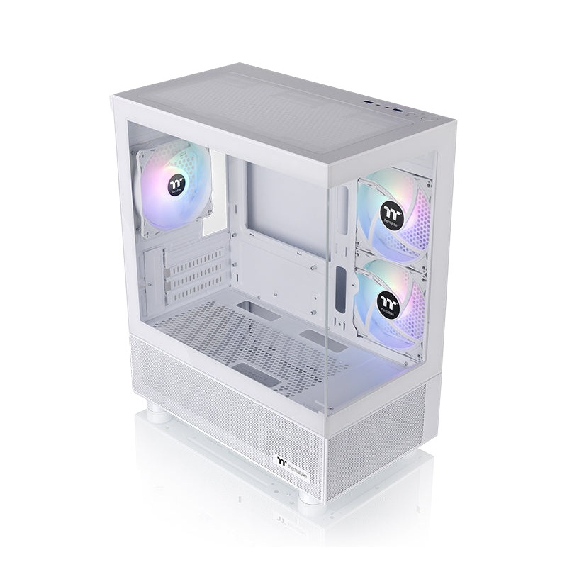 Gabinete Thermaltake View 170 TG ARGB Micro-Tower Micro-ATX/Mini-ITX USB 3.0 sin Fuente 3 Ventiladores Instalados