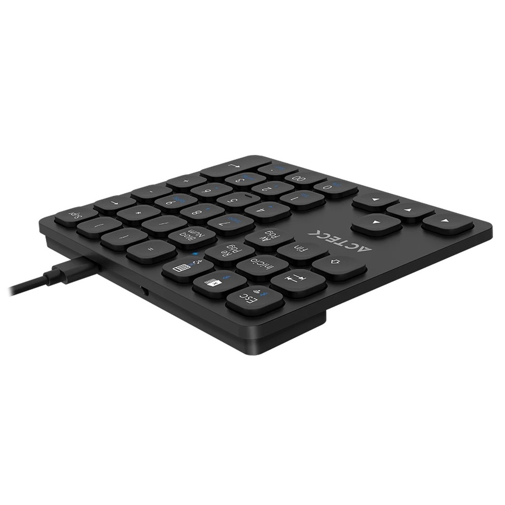 Teclado Numérico Acteck Inspire Pad Pro TN480 Inalámbrico Bluetooth