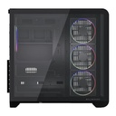 Gabinete Balam Rush Tank Expert Curve 7400 Midi-Tower ATX/Micro-ATX/Mini-ITX USB 2.0/3.0 Sin Fuente 4 Ventiladores Instalados