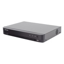 DVR Hikvision IDS-7204HUHI-M1/A/XT de 4 canales TURBOHD + 4 Canales IP de hasta 8 MP (4K) Audio de dos vías por Coaxitron 2 Bahía de Disco Duro(No Incluido) H.265+ 