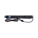 PDU Para Rack Thorsman THTCM6CUSB 1U A-8V 15A 125V 6 Contactos 