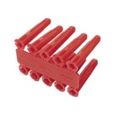 Taquete De Plastico De 1/4 Thorsman TP-2X 100 Piezas 