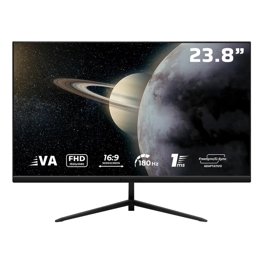 Monitor Gamer Acteck Titan MTG24Y LED 23.8" Full HD G-Sync/FreeSync 180Hz HDMI/DisplayPort