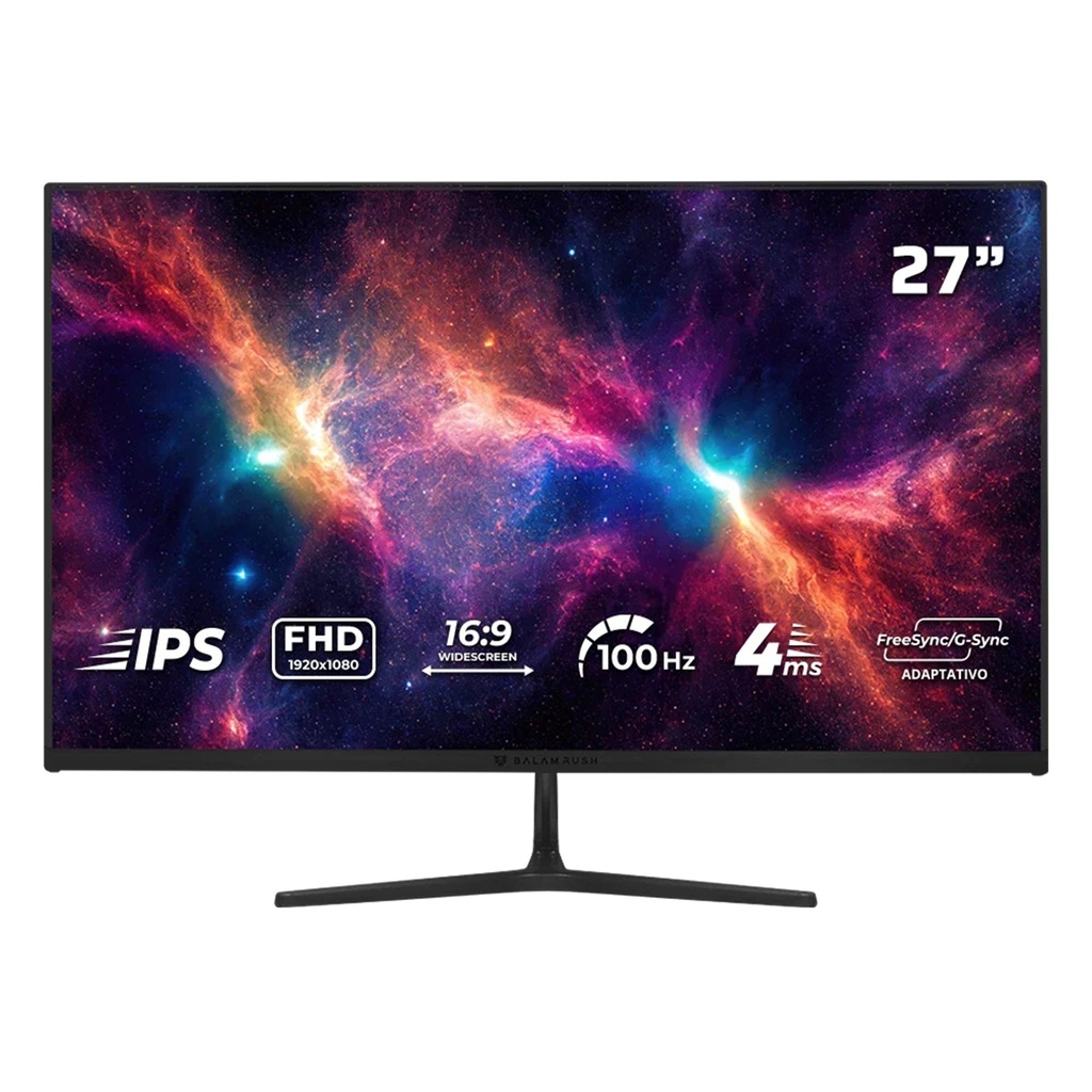 Monitor Gamer Balam Rush Nebula MNG27Y 27" Full HD 1080p 4 ms