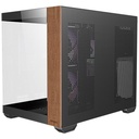 Gabinete Antec CX600M WOOD ARGB Mini-Tower Micro-ATX/Mini-ITX USB 2.0/3.0 sin Fuente 3 Ventiladores Instalados