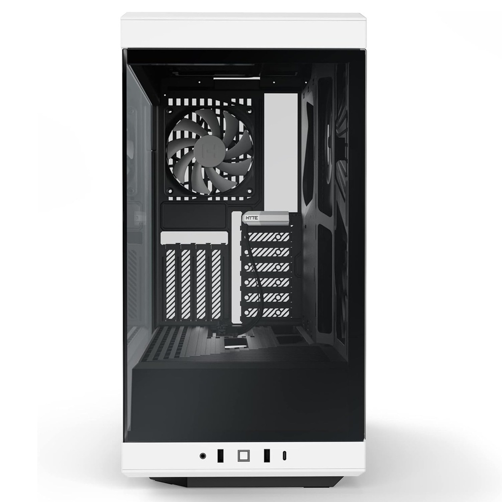 Gabinete HYTE Y40 Con Ventana Midi-Tower ATX/ITX/micro-ATX USB 3.0 Sin Fuente 2 Ventiladores Instalados