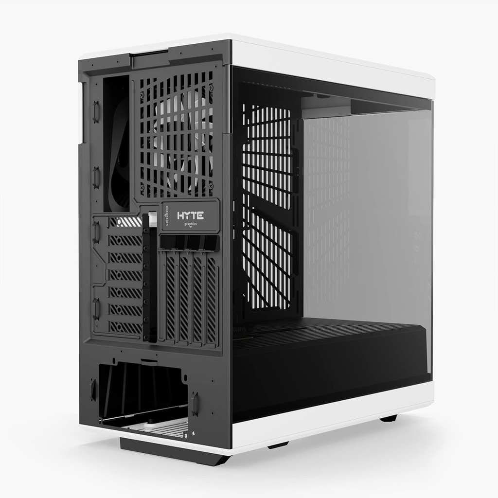 Gabinete HYTE Y40 Con Ventana Midi-Tower ATX/ITX/micro-ATX USB 3.0 Sin Fuente 2 Ventiladores Instalados