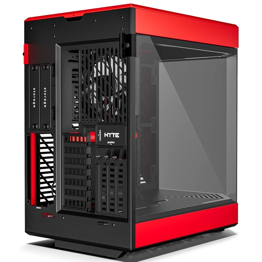 Gabinete HYTE Y60 Con Ventana Midi-Tower ATX/EATX/ITX/micro-ATX USB 3.0 Sin Fuente 3 Ventiladores Instalados
