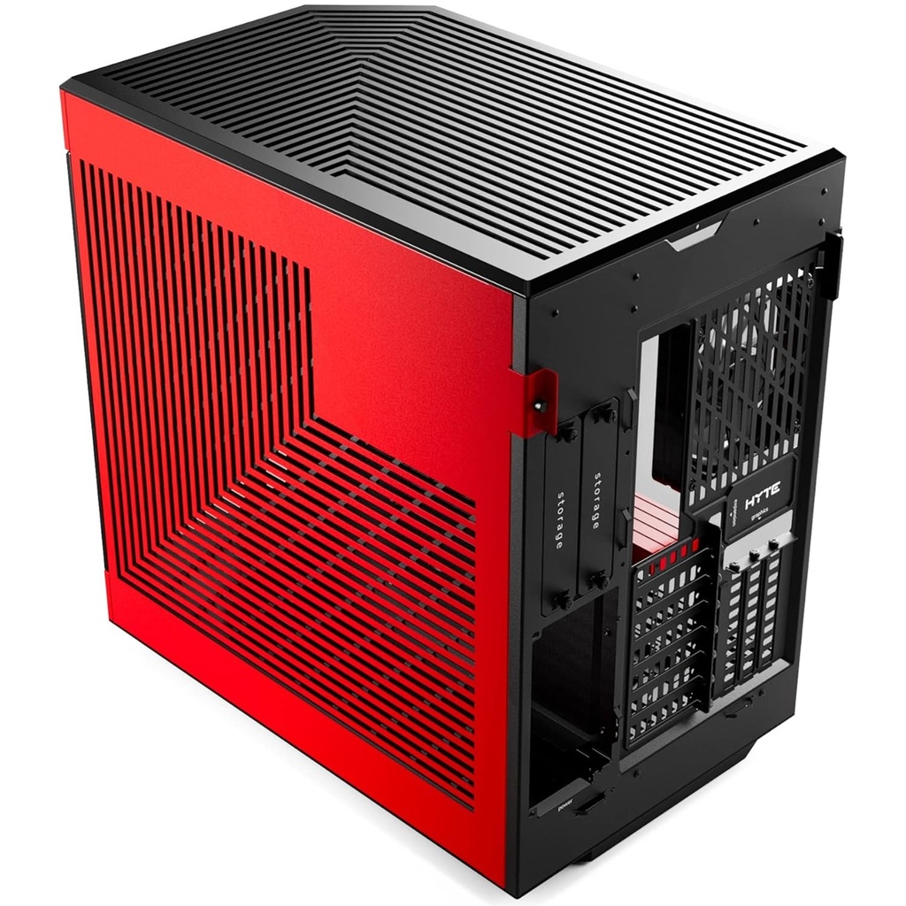 Gabinete HYTE Y60 Con Ventana Midi-Tower ATX/EATX/ITX/micro-ATX USB 3.0 Sin Fuente 3 Ventiladores Instalados
