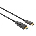 Cable Desmontable HDMI Óptico Manhattan HDMI-A - HDMI-D 4K 60Hz 20 Metros
