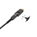 Cable Desmontable HDMI Óptico Manhattan HDMI-A - HDMI-D 4K 60Hz 20 Metros