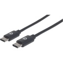 Cable USB C Manhattan 354882 USB C Macho - USB C Macho 3 Metros 