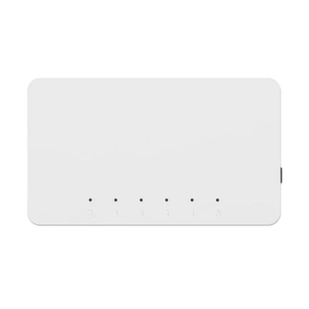 Switch Manhattan Fast Ethernet 560672 5 Puertos 10/100Mbps No Administrable 